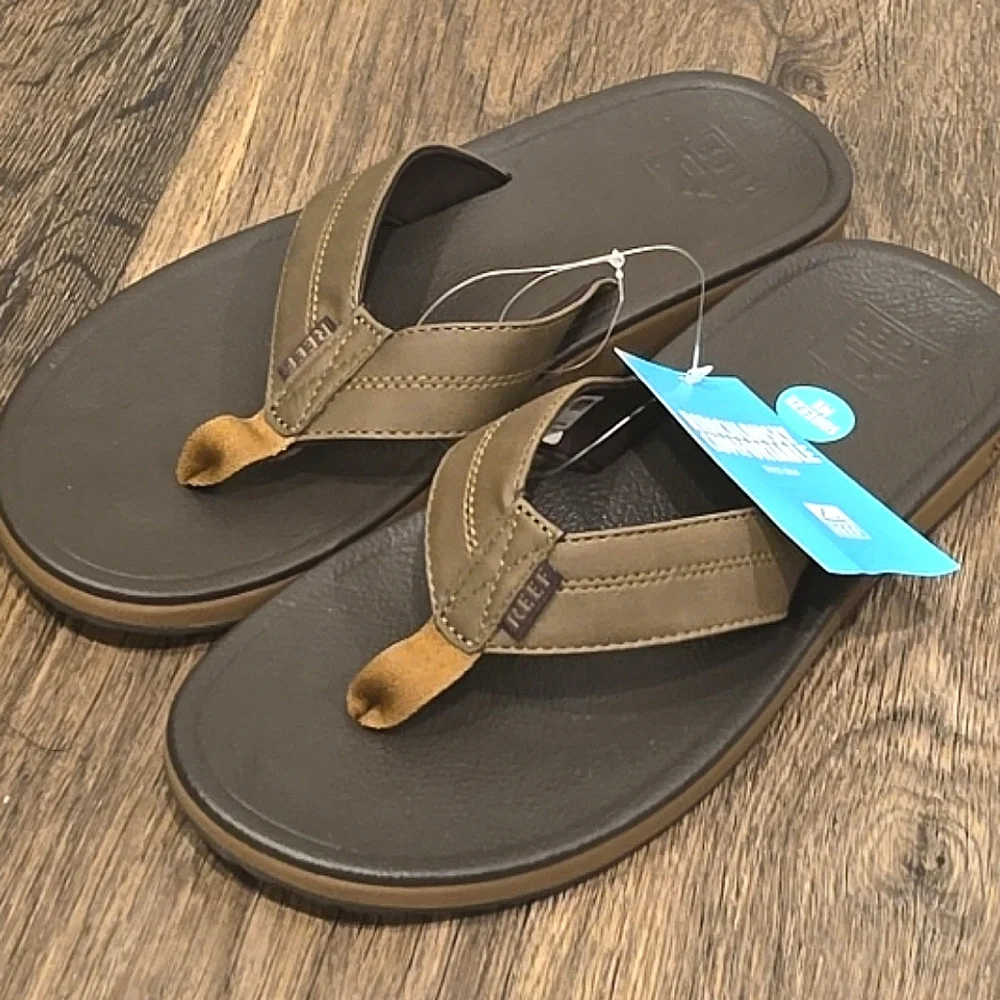 Reef Journeyer Flip-Flop Sandals- Brown